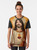 Dave Grohl Graphic T-Shirt with Jesus Imagery - Women