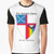 Episcopal Church Shield with Progressive Pride Flag Vertical Rainbow - All Are Welcome Graphic T-Shirt