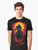 Spooky horseman graphic t-shirt with a dark, Halloween-themed design - Men