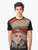Galactic Heroes anime graphic design t-shirt - Men