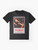 A graphic t-shirt featuring the iconic 'Bloodsport' movie poster with Van Damme in a karate pose. - Flat lay