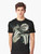 A graphic t-shirt featuring three tubas against a night sky and moon, perfect for brass musicians and lovers of the tuba and low brass instruments. - Men