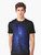 Milky way galaxy design on a t-shirt with stars in the night sky - Men
