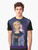 Galaxy Dreaming Graphic T-Shirt featuring the 13th Doctor Jodie Whittaker and space imagery - Men
