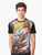 Magic the Gathering "Avacyn the Purifier" graphic t-shirt featuring the powerful archangel warrior - Men