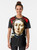 Graphic T-shirt featuring the portrait of Louise Michel, a prominent French anarchist and revolutionary - Women