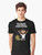Carlos Alcaraz, the Spanish tennis player, holding the Wimbledon trophy on a green graphic t-shirt. - Men