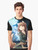 Horo - Spice and Wolf Fantasy Wolf Goddess Graphic T-Shirt - Men