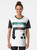 Juggernaut Omega Metal Graphic T-Shirt featuring an industrial, heavy metal design - Women