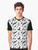 Stylish monster pattern graphic design on a t-shirt - Men