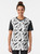 Stylish monster pattern graphic design on a t-shirt - Women