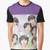 BTS Festa Family Foto 2023 Graphic T-Shirt featuring the seven members of the K-pop group BTS