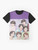 BTS Festa Family Foto 2023 Graphic T-Shirt featuring the seven members of the K-pop group BTS - Flat lay