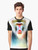 Colorful watercolor portrait of a majestic mandrill monkey - Men