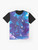 Princess Luna, the alicorn of the moon, featured on a graphic t-shirt design - Flat lay