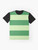 Blues Clues green graphic t-shirt featuring the iconic cartoon characters and logo - Flat lay