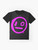 i-o graphic t-shirt, electronic dance music t-shirt, edm t-shirt design - Flat lay