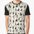 Cute and magical graphic t-shirt featuring witches, siblings, and a black cat