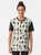 Cute and magical graphic t-shirt featuring witches, siblings, and a black cat - Women