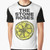 A graphic t-shirt featuring the iconic lemon logo of the legendary British band, The Stone Roses.