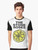 A graphic t-shirt featuring the iconic lemon logo of the legendary British band, The Stone Roses. - Men