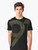 Psalm 91 black and gold graphic t-shirt with bible verse typography - Men
