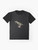 How Ridiculous Merch Rexy Navy Shirt - Long Sleeve Classic Graphic T-Shirt with Rexy design - Flat lay