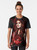 Cristina Scabbia Lacuna Coil inspired metal music fan art graphic t-shirt design - Women