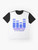 Hardstyle music graphic t-shirt featuring the text "HARDSTYLE IS THE ANSWER" - Flat lay