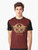 Vintage gold graphic t-shirt featuring the emblem of the Roman Empire - Men