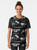 Great white shark graphic t-shirt featuring fun facts and trivia about the majestic ocean predator - Women