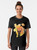 Graphic t-shirt with the "Praise the Sun" symbol from Dark Souls, featuring the character Solaire of Astora - Women