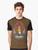 Vintage Fall Guy Stuntman Association graphic t-shirt with an eagle and retro 70s/80s design - Men