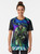 Reptile Graphic T-Shirt featuring a lizard ninja design inspired by Mortal Kombat - Women