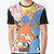Bobobo-bo Bo-bobo anime graphic t-shirt with absurd and humorous design