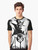 Heroes Never Die graphic t-shirt featuring a robot, anime-style mecha design - Men