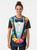 Hawaiian vacation tuxedo graphic t-shirt - Women