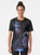 Astarion graphic t-shirt with an illustration of Gale Dekarios, a character from the Baldur's Gate universe. - Women