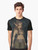 A graphic t-shirt featuring a Gith warrior from the Dungeons and Dragons universe. - Men