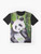 Panda graphic t-shirt for kids and babies - Flat lay