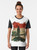 Hungarian flag graphic design t-shirt - Women
