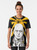 Aleister Crowley Occult Graphic T-Shirt with Esoteric Symbols - Women