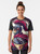 An illustration of a valiant knight's profile on a graphic t-shirt - Women