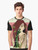 A graphic t-shirt featuring a botanical design of poisonous leaves and plants, with a feminist and eco-friendly message. - Men