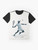 Jannik Sinner Tennis Graphic T-Shirt featuring the Italian tennis player and ATP star - Flat lay