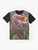La Belle Dame sans Merci Pre-Raphaelite graphic t-shirt featuring the painting by Frank Dicksee - Flat lay