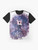 Hollow Knight graphic t-shirt featuring the protagonist of the popular indie video game - Flat lay