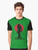 Predator sumi-e style graphic t-shirt design, featuring an alien predator hunter in a Japanese art style. - Men