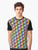 Endless parade of colorful rainbow snakes on a fantasy graphic t-shirt - Men