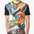 Vintage movie poster featuring the Japanese superhero Android Kikaider on a graphic t-shirt